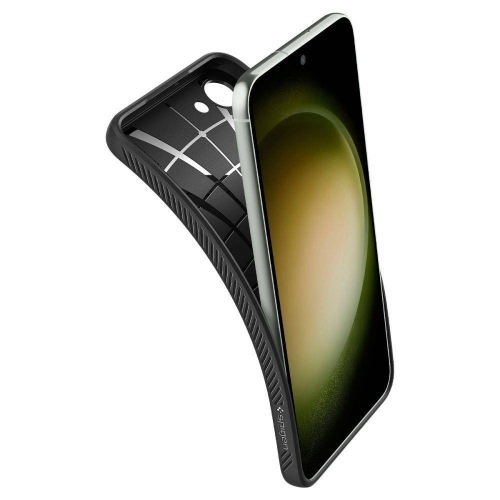 Удароустойчив Калъф Spigen Liquid Air за Samsung Galaxy S23, ACS05712, Matte, Черен