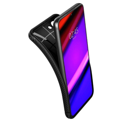 Калъф Spigen Rugger Armor за Samsung Galaxy S22, Матов, ACS03986, 8809811856033, Черен