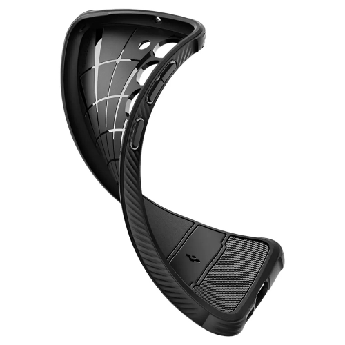 Калъф Spigen Rugger Armor за Samsung Galaxy S23, Матов, ACS05711, 8809896741088, Черен