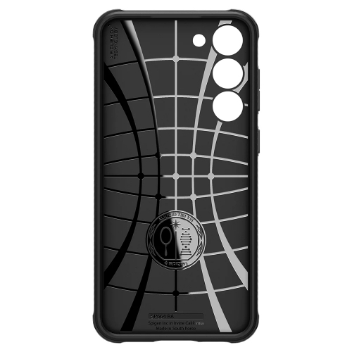 Калъф Spigen Rugger Armor за Samsung Galaxy S23, Матов, ACS05711, 8809896741088, Черен