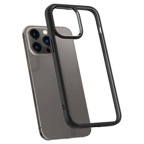 Удароустойчив калъф Spigen Ultra Hybrid за iPhone 14 Pro Max, ACS04817, Matte, Черен