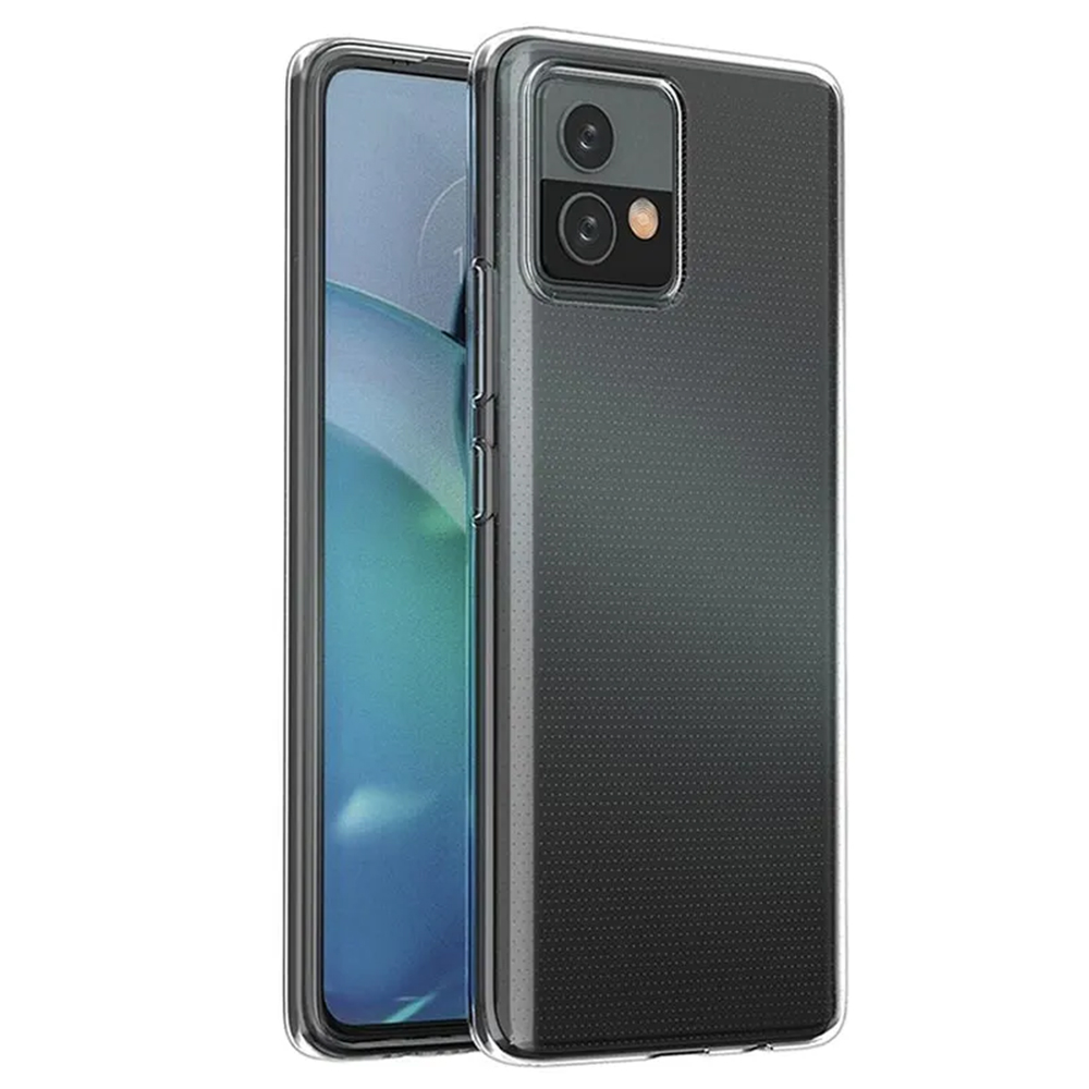 Силиконов калъф за Motorola Moto G72, 0.5mm, прозрачен