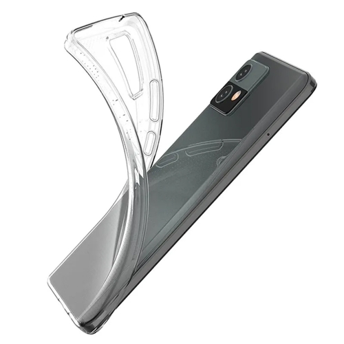 Силиконов калъф за Motorola Moto G72, 0.5mm, прозрачен