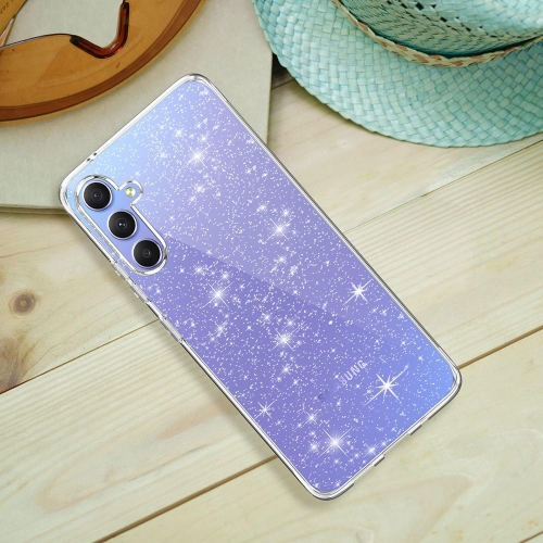 Силиконов калъф Crystal Glitter за Samsung Galaxy A34 5G, прозрачен