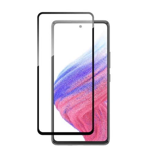 Стъклен Протектор 5D Full Glue за Samsung Galaxy A54 5G, Черен