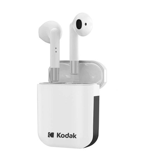 Безжични Слушалки KODAK 610S+ TWS Earbuds, бял