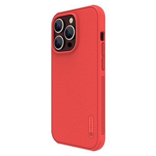 Калъф Nillkin за iPhone 14 Pro, Super Frosted, 6902048248113, Червен