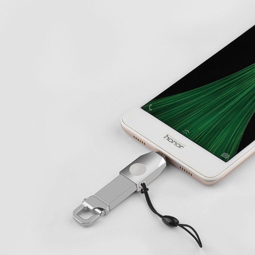 Адаптер HOCO UA10 OTG, USB to micro USB, сребрист 