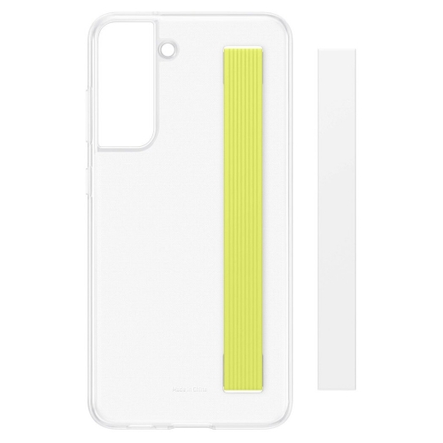 Калъф Samsung за Samsung Galaxy S21 FE , Clear Strap Cover, 8806092653252, Бял