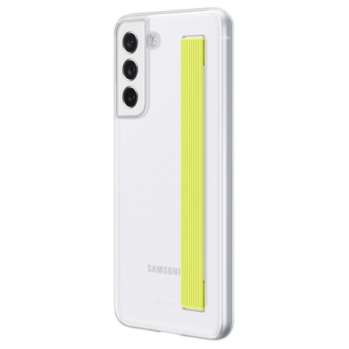Калъф Samsung за Samsung Galaxy S21 FE , Clear Strap Cover, 8806092653252, Бял