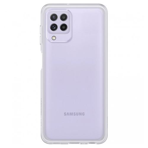 Калъф Samsung Soft Clear Cover за Samsung Galaxy A22 4G, EF-QA225TBE, Прозрачен