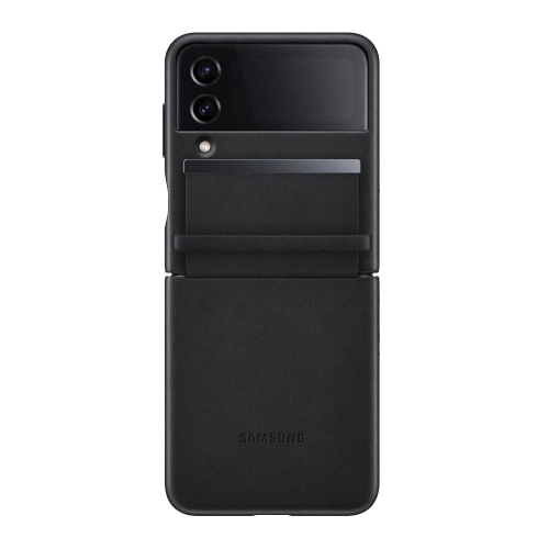 Калъф Samsung Leather Cover за Samsung Galaxy Z Flip 4, EF-VF721LBE