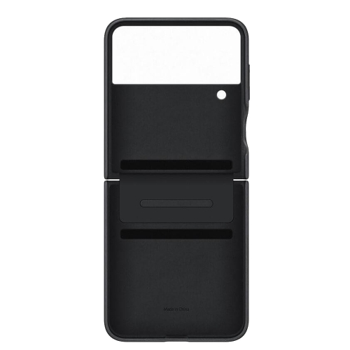 Калъф Samsung Leather Cover за Samsung Galaxy Z Flip 4, EF-VF721LBE