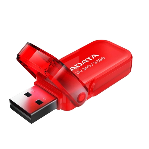 Флаш памет ADATA, 32GB, UV240, червен