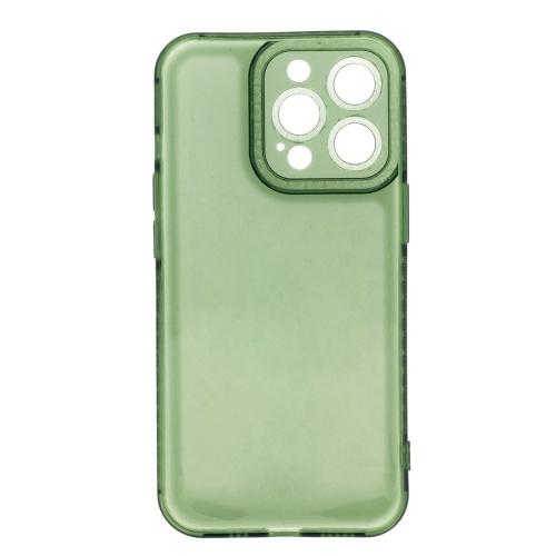Силиконов калъф Crystal Diamond за Iphone 14 Pro Max, 2mm, прозрачно зелен