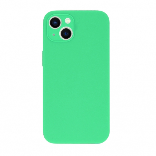 Силиконов калъф LUX за iPhone 14, Мента
