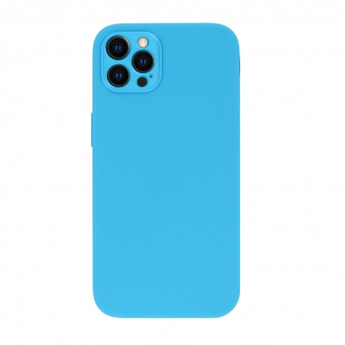 Силиконов калъф LUX за iPhone 14 Pro, светло син