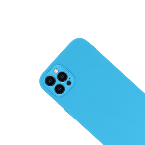 Силиконов калъф LUX за iPhone 14 Pro, светло син