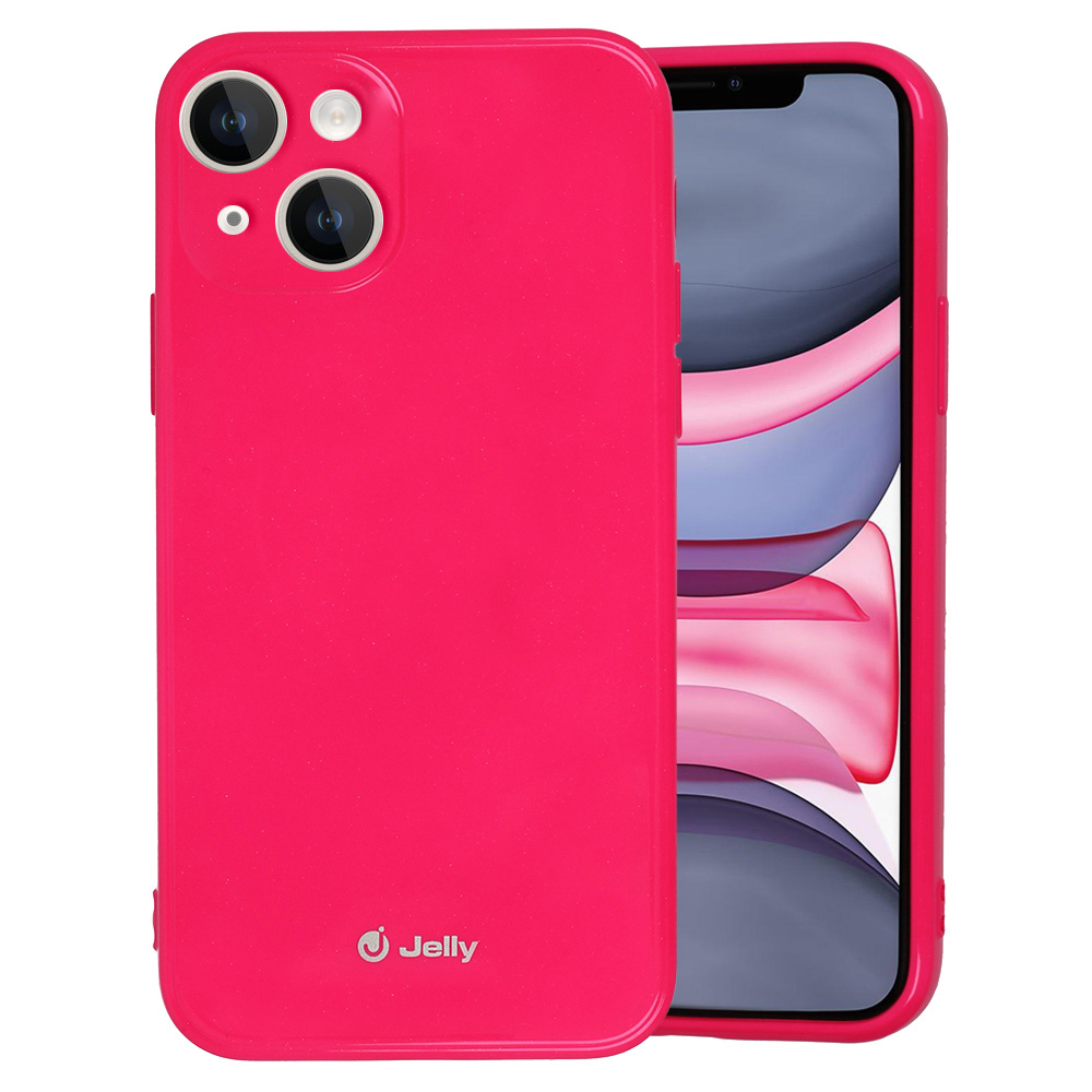 Силиконов калъф Jelly Case за iPhone 14 Plus, Розов