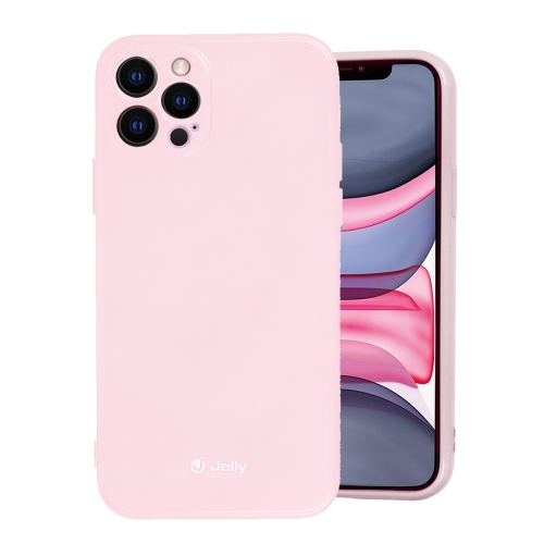 Силиконов калъф Jelly Case за iPhone 14 Pro, Светло розов