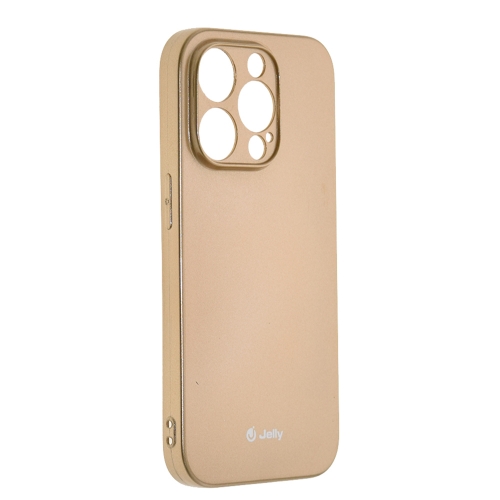 Силиконов калъф Jelly Case за iPhone 14 Pro Max, Златист