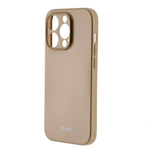 Силиконов калъф Jelly Case за iPhone 14 Pro Max, Златист