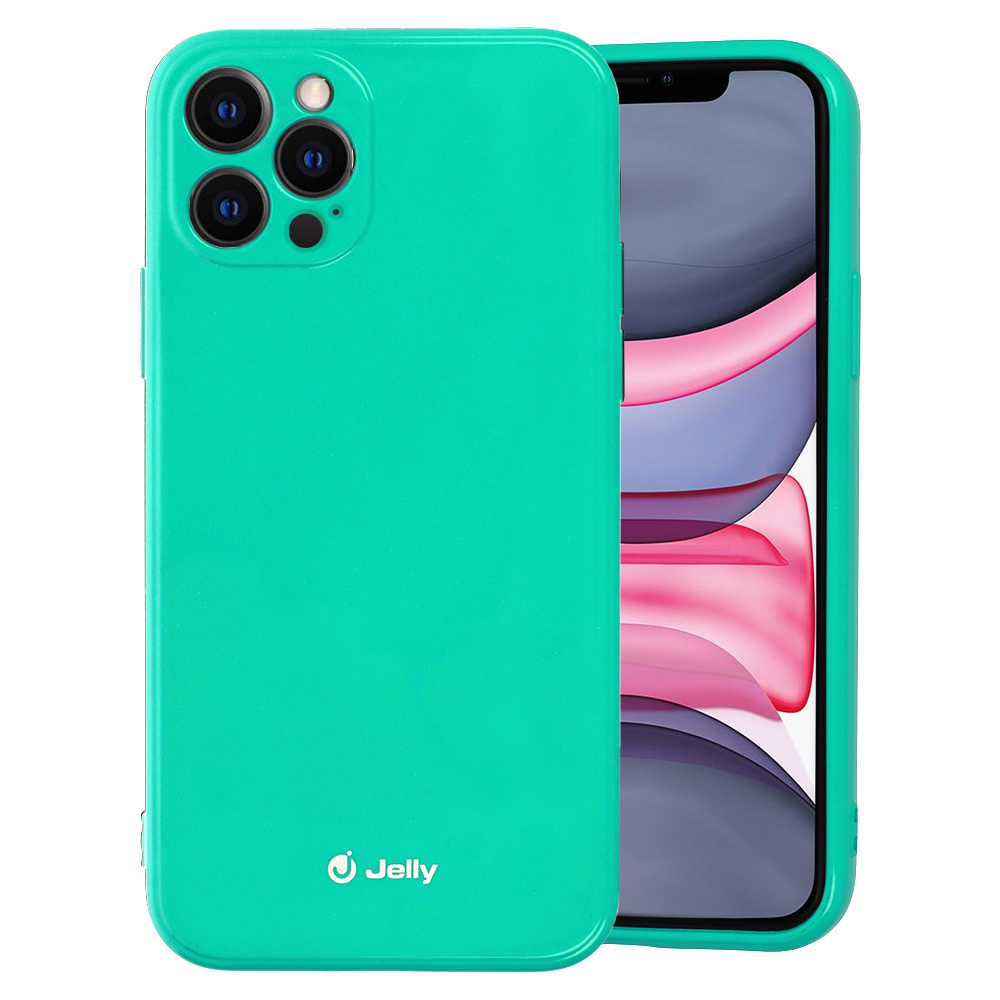 Силиконов калъф Jelly Case за iPhone 14 Pro, Мента
