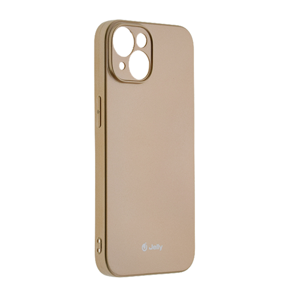 Силиконов калъф Jelly Case за iPhone 14, Златист