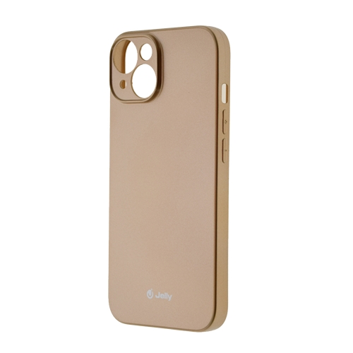 Силиконов калъф Jelly Case за iPhone 14, Златист