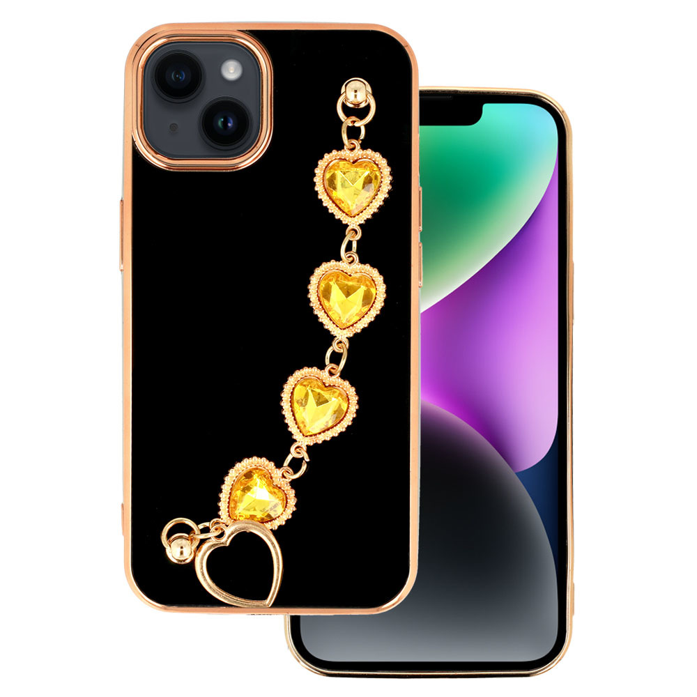 Удароустойчив калъф Trend за IPhone 14, черен