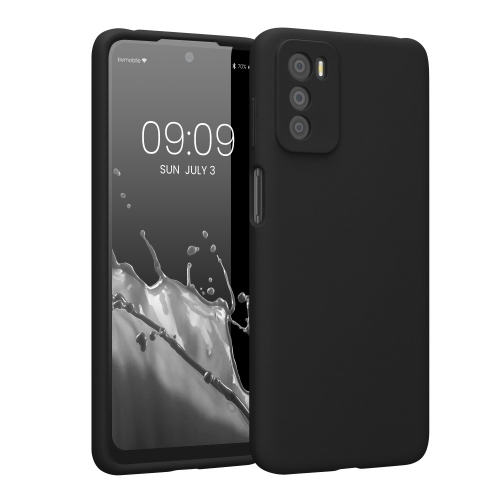 Силиконов калъф Matt за Motorola G42, Черен