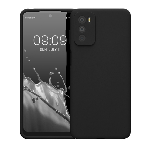 Силиконов калъф Matt за Motorola G42, Черен