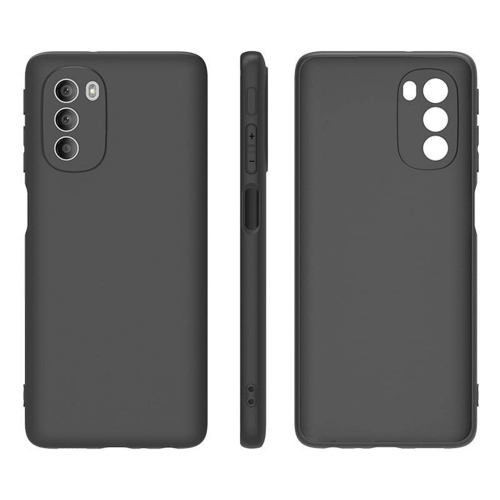 Силиконов калъф Matt за Motorola G42, Черен