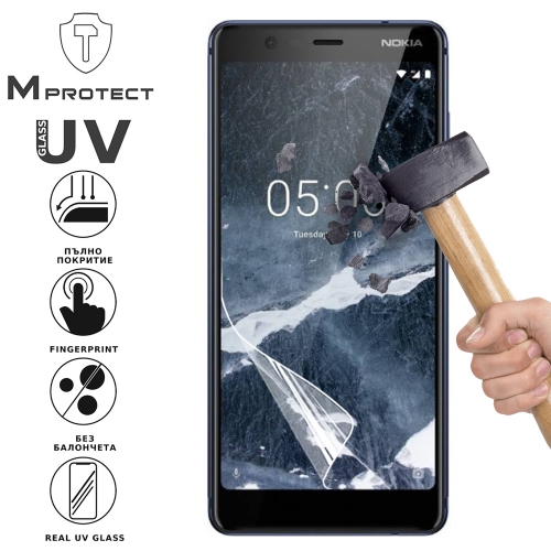 Хидрогел протектор UV Nano Glass за Nokia 5.1, front shell