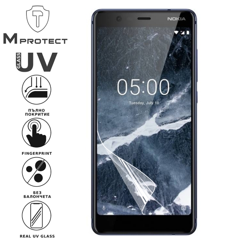 Хидрогел протектор UV Nano Glass за Nokia 5.1, front shell