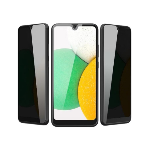 Стъклен Протектор 5D Full Glue PRIVACY за Samsung Galaxy A13 4G, Черен