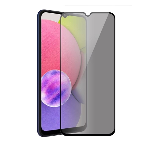 Стъклен Протектор 5D Full Glue PRIVACY за Samsung Galaxy A14 5G, Черен