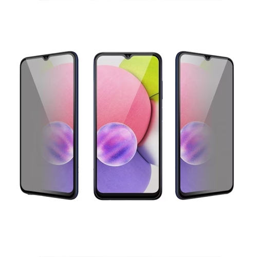 Стъклен Протектор 5D Full Glue PRIVACY за Samsung Galaxy A14 5G, Черен