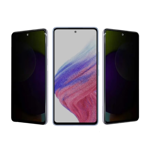 Стъклен Протектор 5D Full Glue PRIVACY за Samsung Galaxy A53 5G, Черен