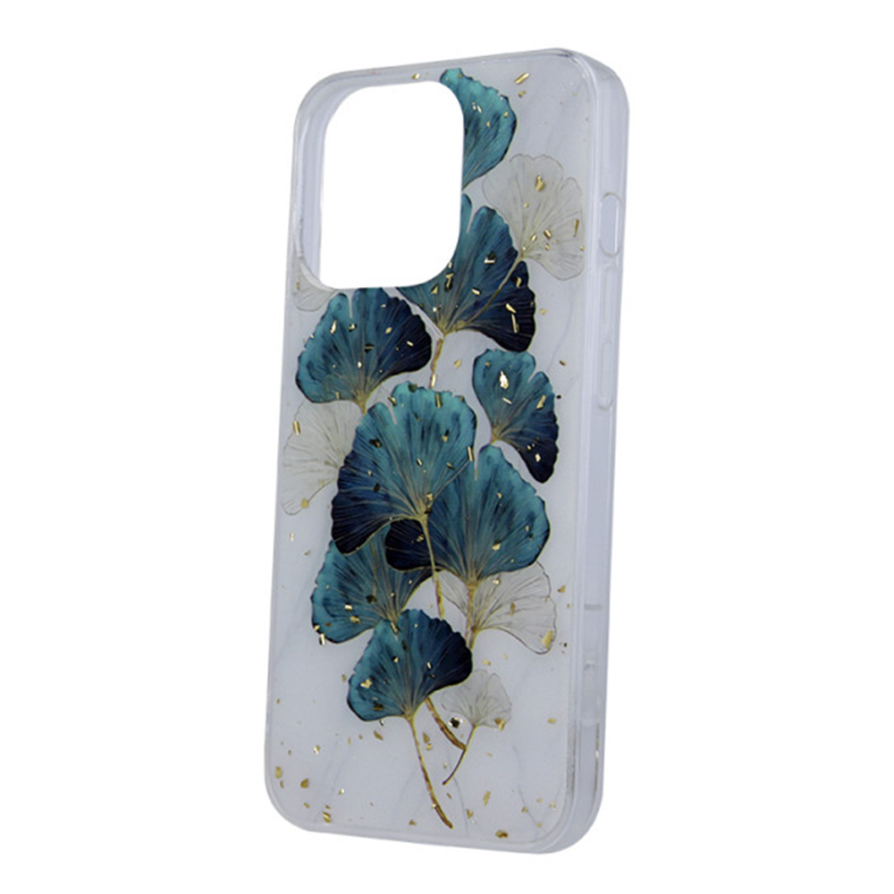 Силиконов калъф GOLD GLAM за IPhone 13 Pro, листа