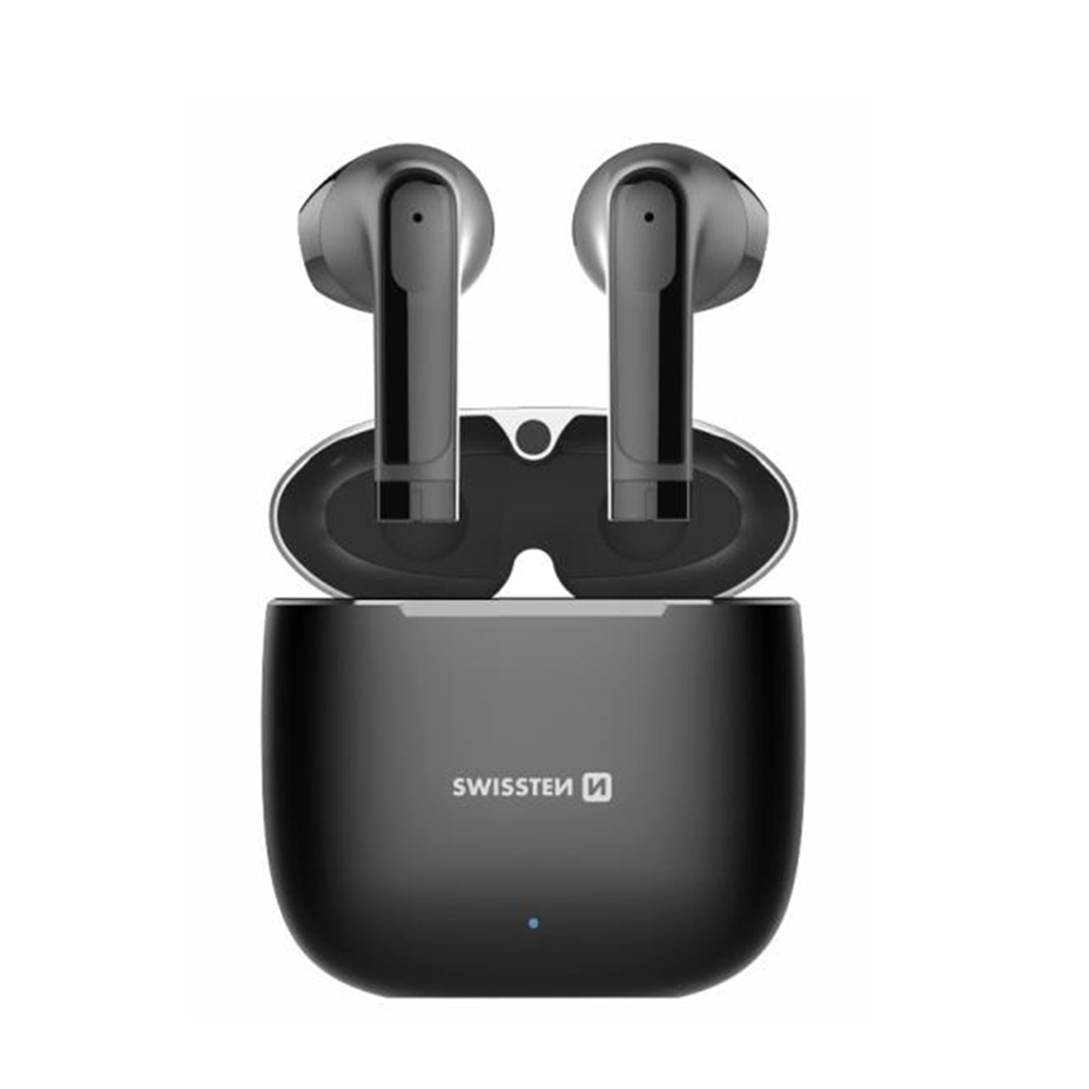 Безжични Слушалки SWISSTEN ALUPODS PRO, TWS, Черен
