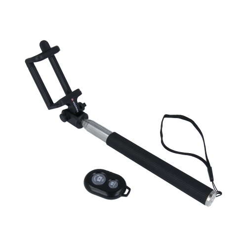 Селфи Стик Swissten Bluetooth, Selfie Stick, Черен