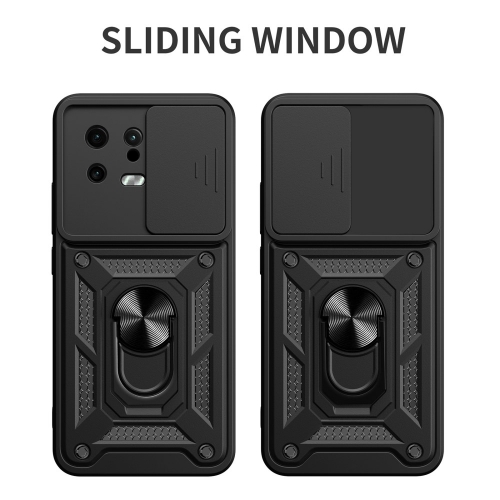 Удароустойчив калъф Slide Camera за Xiaomi 13 Lite, черен