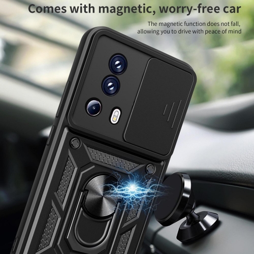 Удароустойчив калъф Slide Camera за Xiaomi 13 Lite, черен