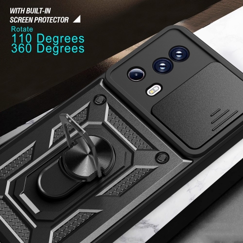 Удароустойчив калъф Slide Camera за Xiaomi 13 Lite, черен