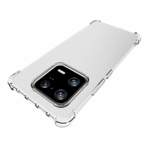 Силиконов калъф Non-Slip за Xiaomi 13 Pro, прозрачен