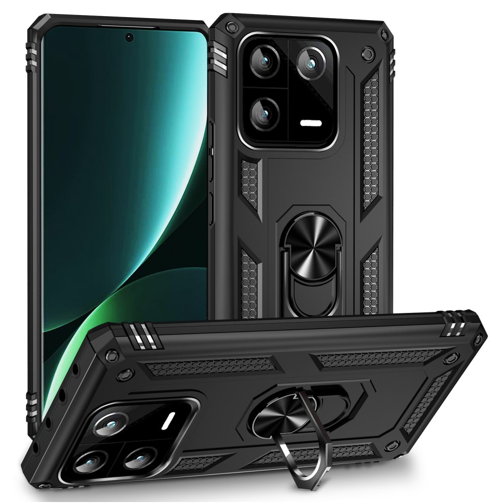 Удароустойчив Калъф Hybrid Cover за Xiaomi 13 Pro, Черен