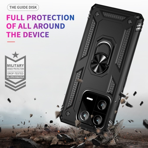 Удароустойчив Калъф Hybrid Cover за Xiaomi 13 Pro, Черен