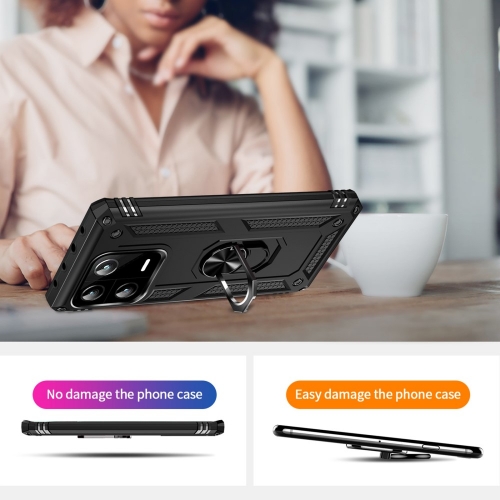 Удароустойчив Калъф Hybrid Cover за Xiaomi 13 Pro, Черен