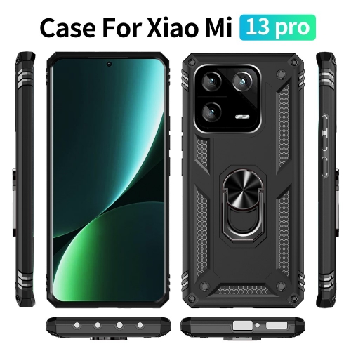 Удароустойчив Калъф Hybrid Cover за Xiaomi 13 Pro, Черен